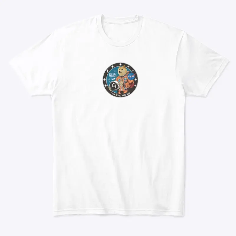 Dogecoin to the moon Tees